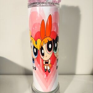 Good/Bad Powerpuff Girls Tumbler with ice lid